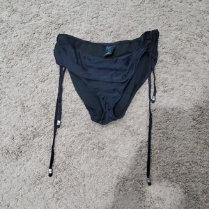 Black bikini bottom